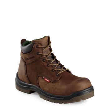 Red Wing King Toe® 6-inch Safety Toe Veiligheidsschoenen Heren Bruin - 2241